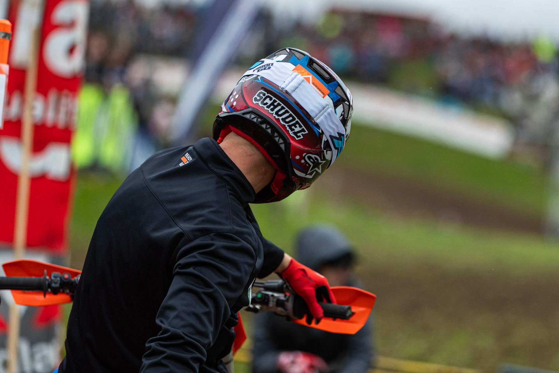 Remo Schudel vor dem Start